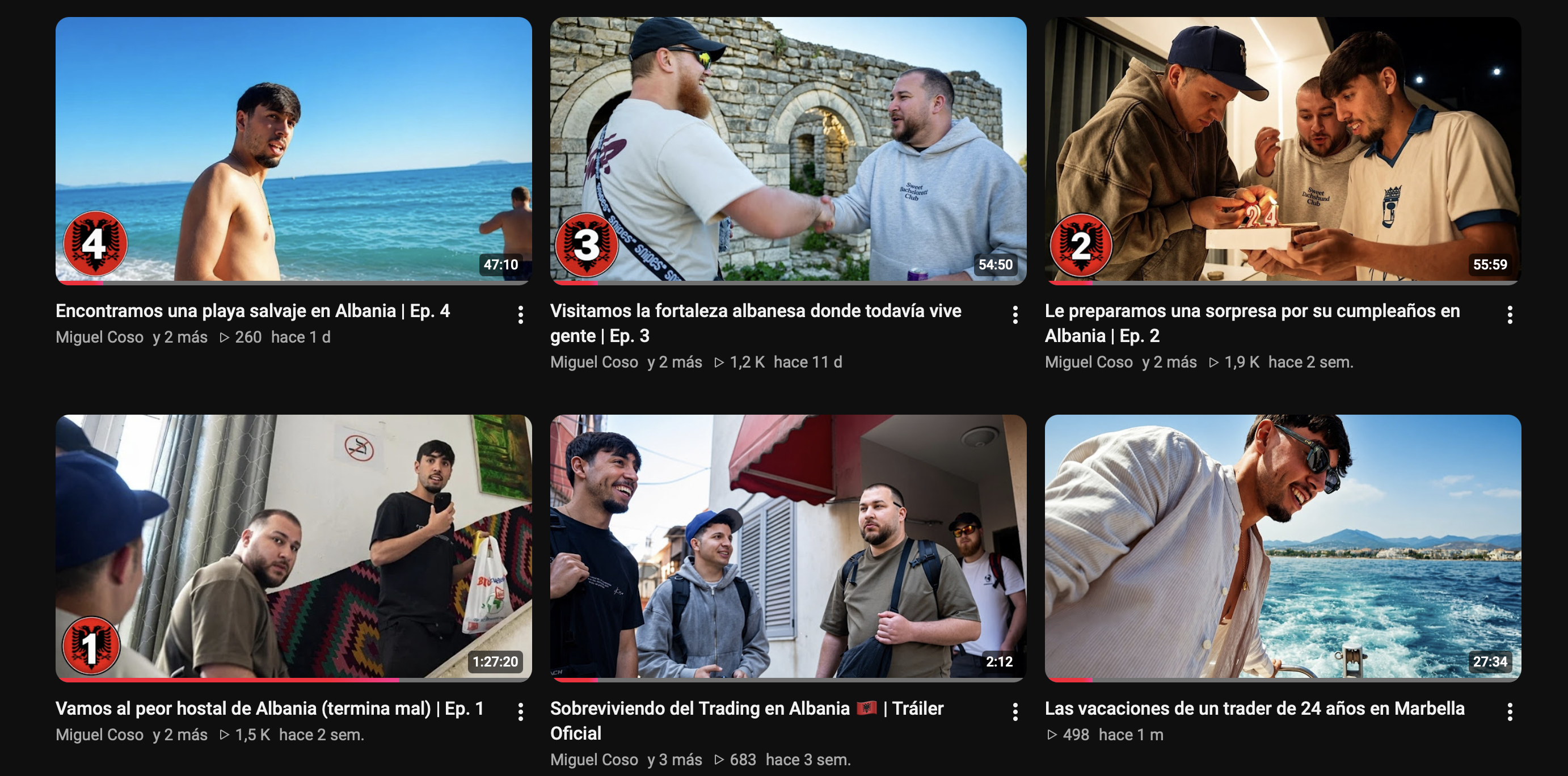 Episodios de Sobreviviendo del Trading en Albania